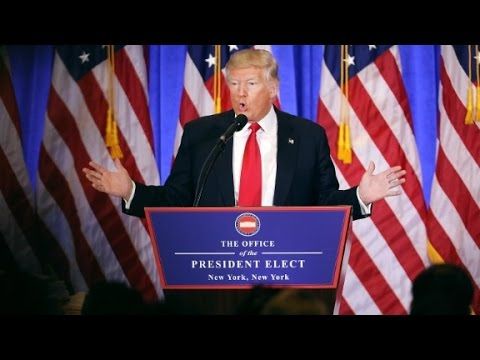 Donald Trump shuts down CNN reporter: "You're fake news"