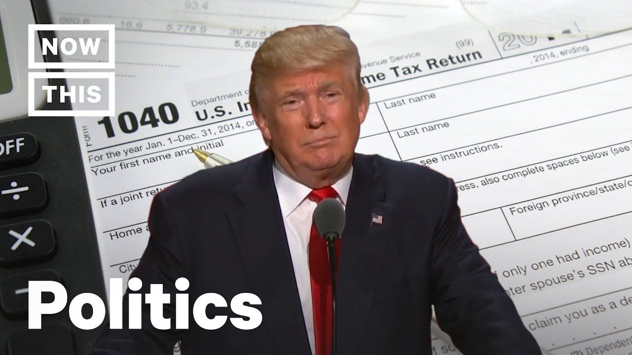 Donald Trump's Tax Return Lies, A Supercut | NowThis