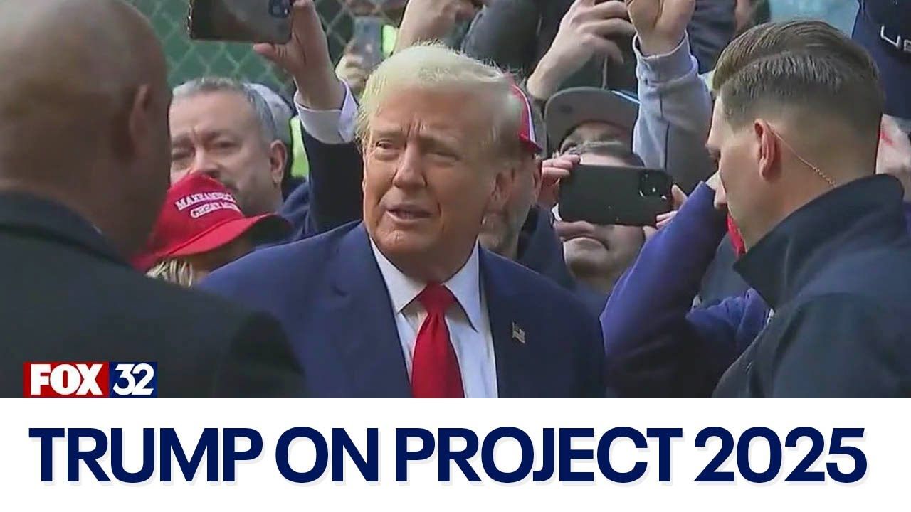 Trump denies knowing about Project 2025